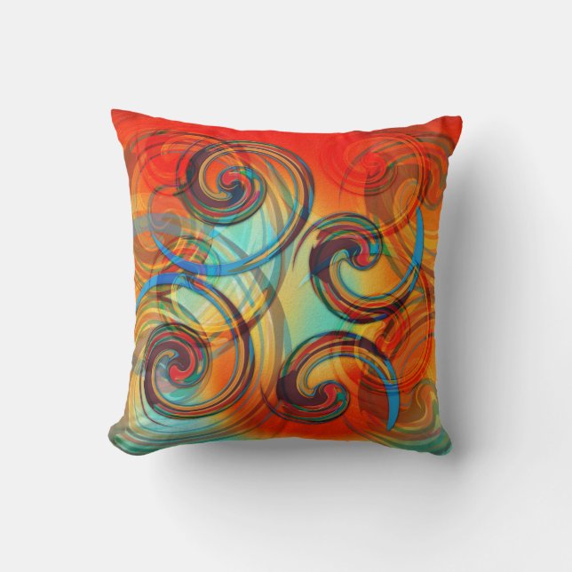 Twirl Kissen (Vorderseite)