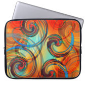 Twirl Laptopschutzhülle (Vorderseite)