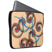 Twirl Laptopschutzhülle (Vorne Rechts)