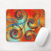 Twirl Mousepad (Mit Mouse)