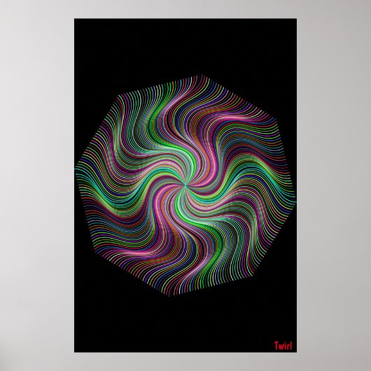 Twirl Poster (Vorne)