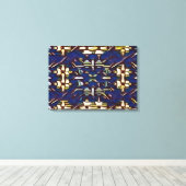 Twirl und Holz Leinwanddruck (Insitu (Holzboden))