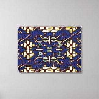 Twirl und Holz Leinwanddruck