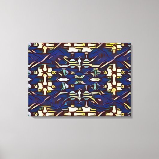 Twirl und Holz Leinwanddruck (Vorderseite)