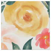 TWIRLD Watercolor Happy Floral Stoff (Nahaufnahme)