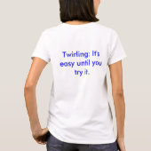 Twirler T-Shirt (Rückseite)