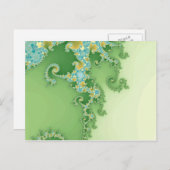 Twirligig - Fraktal Postkarte (Vorne/Hinten)