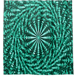 Twirlin' grün.... duschvorhang