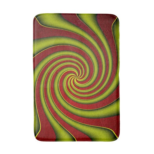 Twirlin' Leaf....... Badematte (Vorderseite Vertikal)