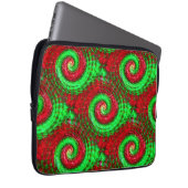 Twirlin Weihnachten ..... Laptopschutzhülle (Vorne Rechts)