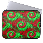 Twirlin Weihnachten ..... Laptopschutzhülle (Vorderseite)