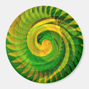 Twirling Bloom.... Magnet