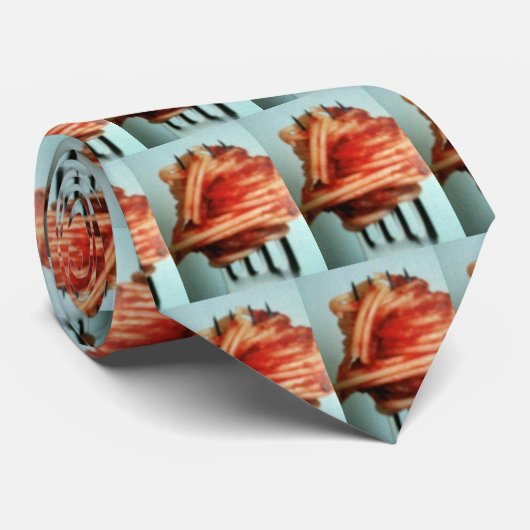 "TWIRLING SPAGHETTI" TIE KRAWATTE (Gerollt)