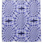 Twirls en Bleu...... Duschvorhang (Vorderseite)