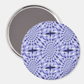 Twirls en Bleu...... Magnet (Vorderseite/Rückseite)