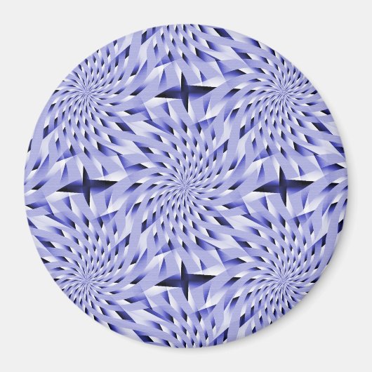 Twirls en Bleu...... Magnet (Vorne)