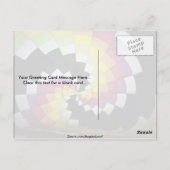 Twirls Postkarte (Rückseite)