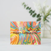 TwirlyPops! Postkarte (Stehend Vorderseite)