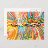 TwirlyPops! Postkarte (Vorne/Hinten)