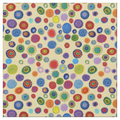 Twirr Party Dots Multicolor Stoff (Nahaufnahme)