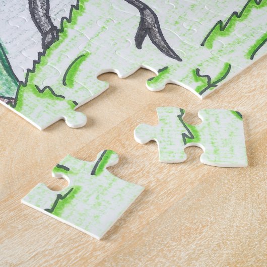 TWIS #blairsanimalcorner Giraffe Weevil Puzzle (Seite)