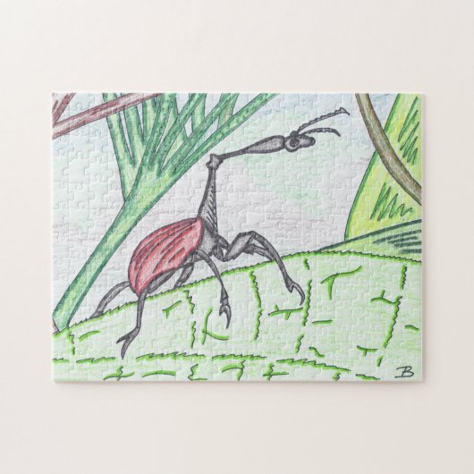 TWIS #blairsanimalcorner Giraffe Weevil Puzzle (Horizontal)