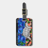 TWIS Gepäckanhänger: Blairs Tiereckschildkröte Gepäckanhänger (Vorderseite vertikal)