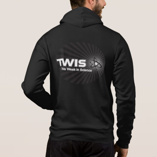 TWIS Logo Black Light Hoodie (Rückseite)