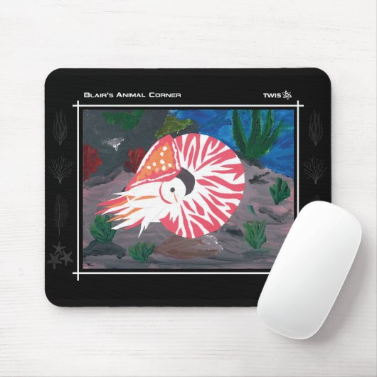 TWIS Mousepad: Blairs TiereckNautilus Mousepad (Mit Mouse)
