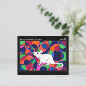 TWIS Postkarte: Blair's Animal Corner Rat Postkarte (Stehend Vorderseite)