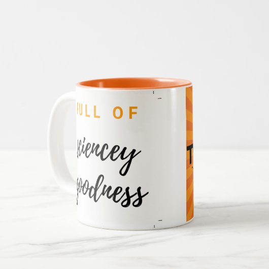 TWIS voller wissenschaftsfreundlicher Tasse (Vorderseite Links)