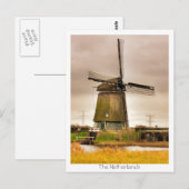 Twiske Windmill Postkarte (Vorne/Hinten)