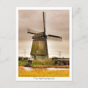 Twiske Windmill Postkarte