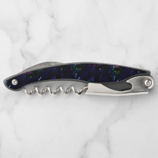 Twist of Color - Abstract Corkscrew Kellnermesser