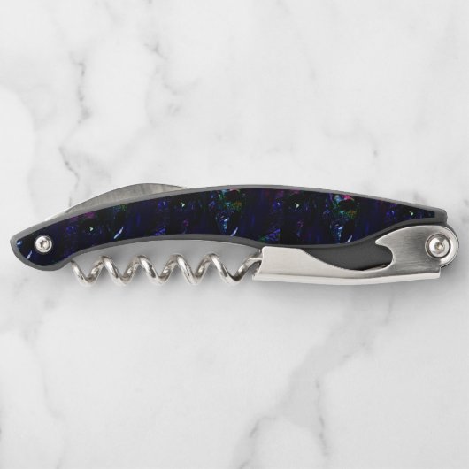 Twist of Color - Abstract Corkscrew Kellnermesser (Rückseite)