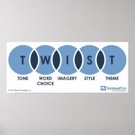 Twist (Tone, Word Choice, Imagery, Style, Theme) Poster