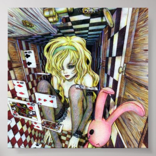 Twisted Alice-Poster Poster (Vorne)