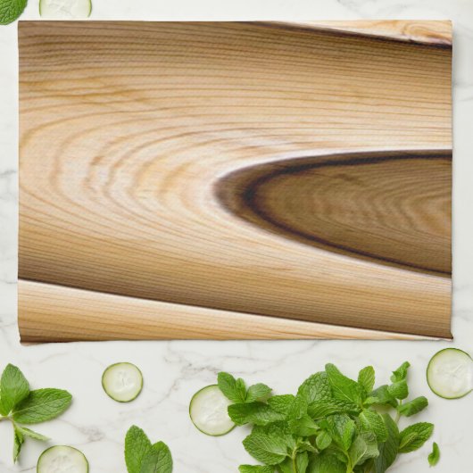 Twisted Bambus Geschirrtuch (Gefaltet)