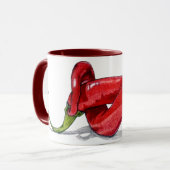 Twisted Chilies Tasse (Vorderseite Links)