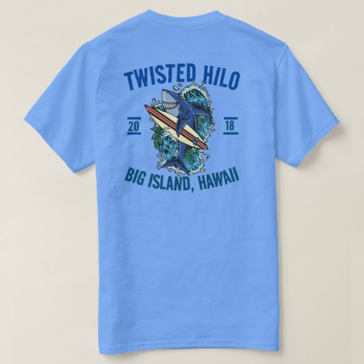 TWISTED HILO FISCHEREI T-Shirt (Design Rückseite)
