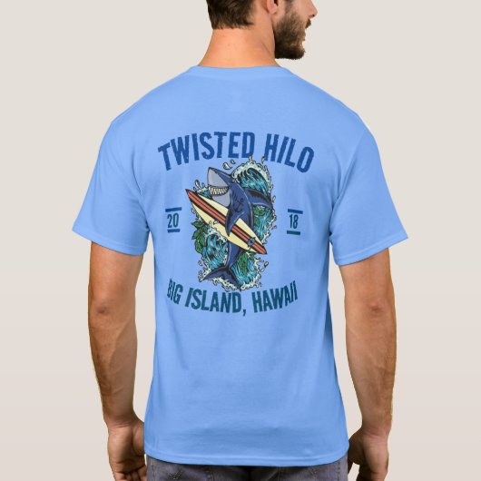TWISTED HILO FISCHEREI T-Shirt (Rückseite)