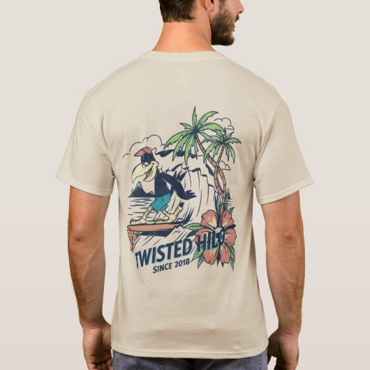 TWISTED HILO T-Shirt (Rückseite)