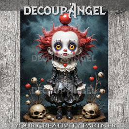 Twisted Innocence Decoupage Seidenpapier