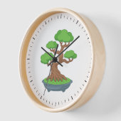 Twisted Japanese Bonsai Tree Uhr (Winkel)