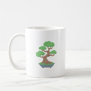 Twisted Japanischer Bonsai Tree Kaffeetasse