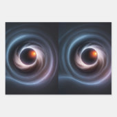Twisted Light Geschenkpapier Set (Vorderseite 2)