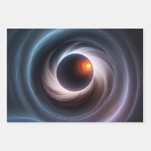 Twisted Light Geschenkpapier Set (Vorderseite)