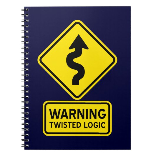 Twisted-Logic-Notebook Notizblock (Vorderseite)