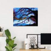 Twisted Oak Poster (Heimbüro)