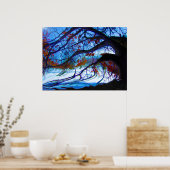 Twisted Oak Poster (Küche)